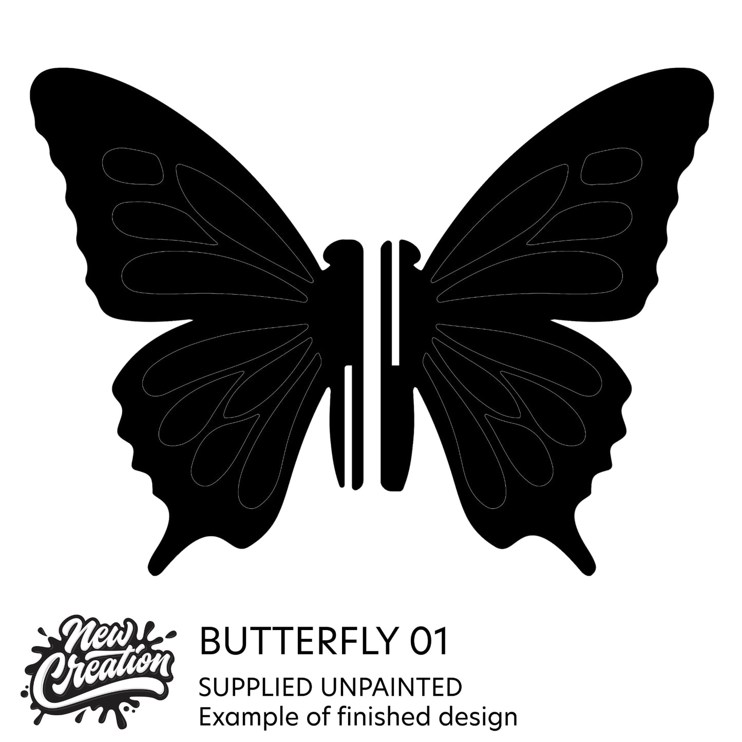 Paint It Yourself Butterflies