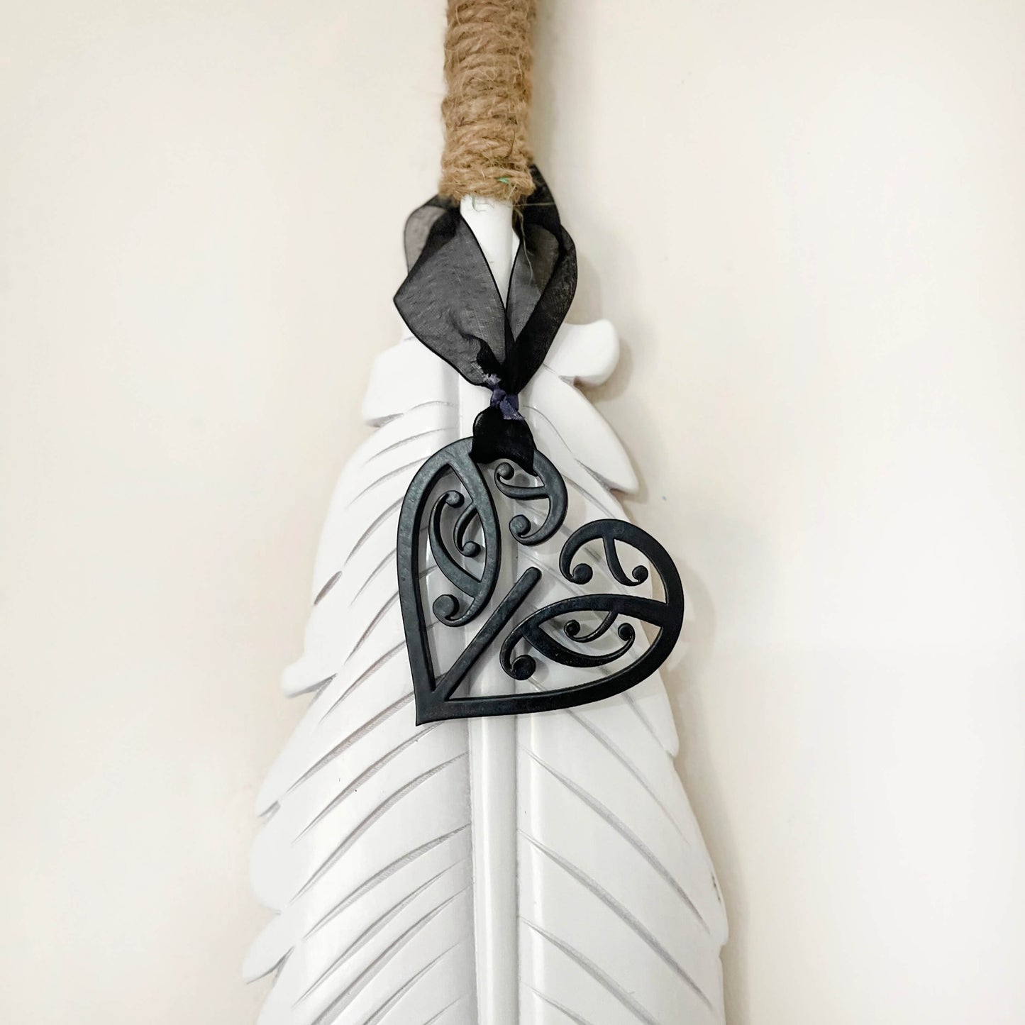 Wooden Angel Feather