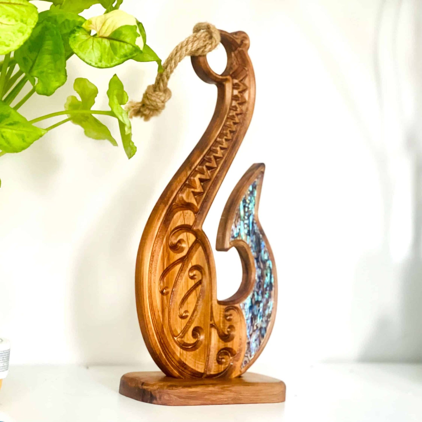 Hei Matau / Fish Hook (Rimu/Customised)