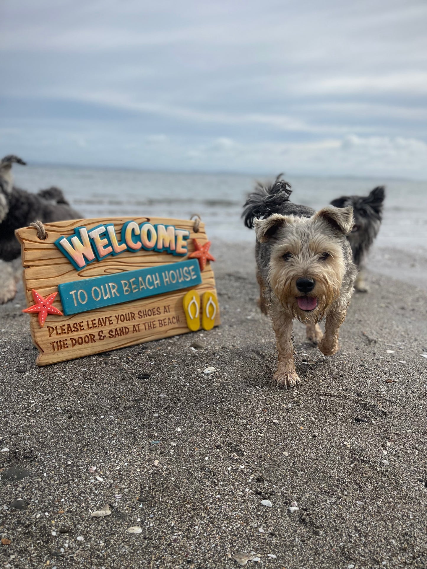 "Welcome to our Beach House" Sign