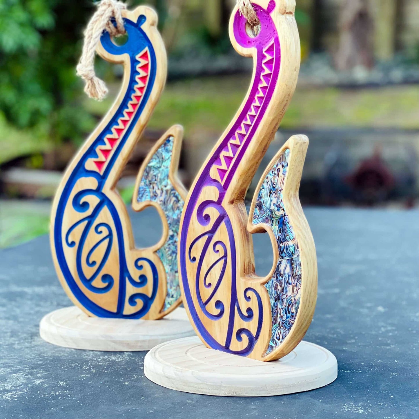 Hei Matau / Fish Hook (Rimu/Customised)