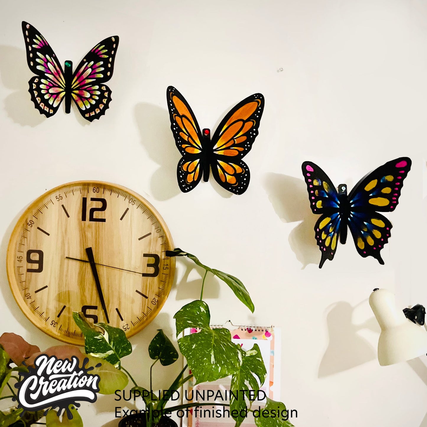 Paint It Yourself Butterflies
