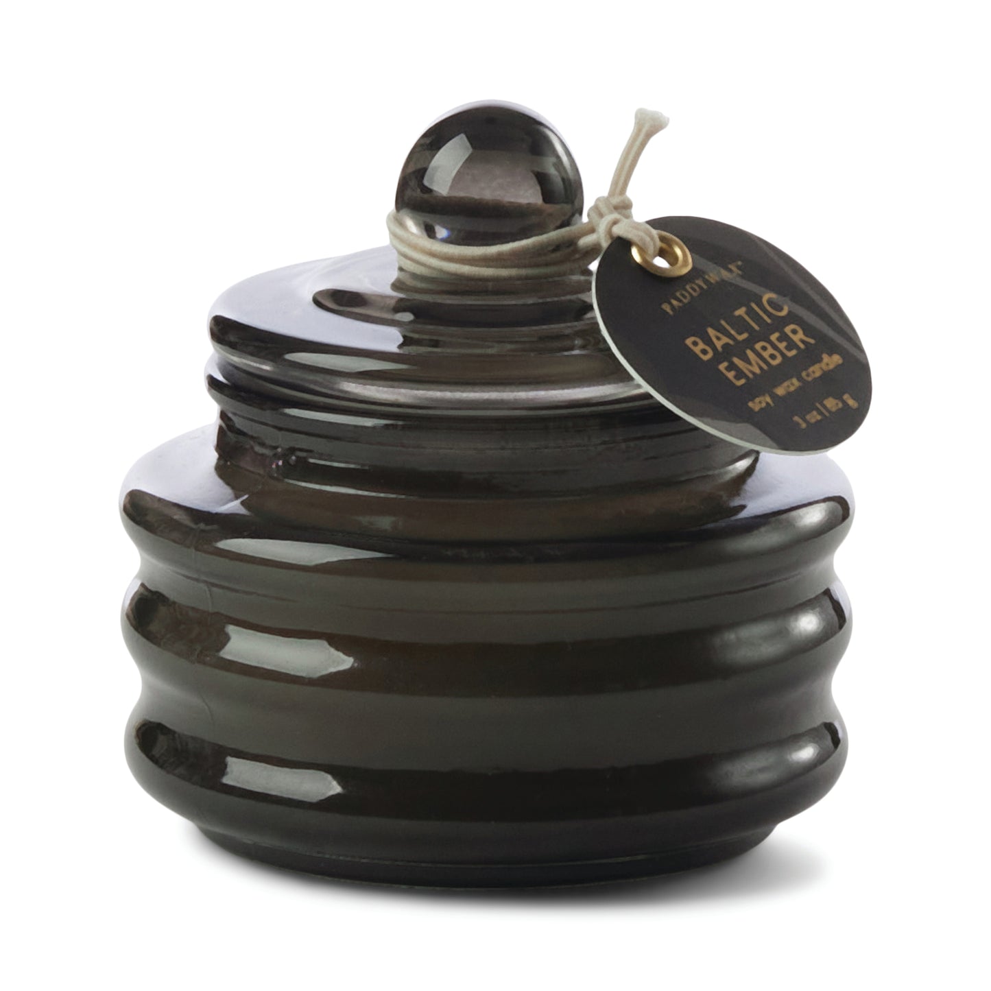 Beam Candle Black Glass Baltic Ember 85g