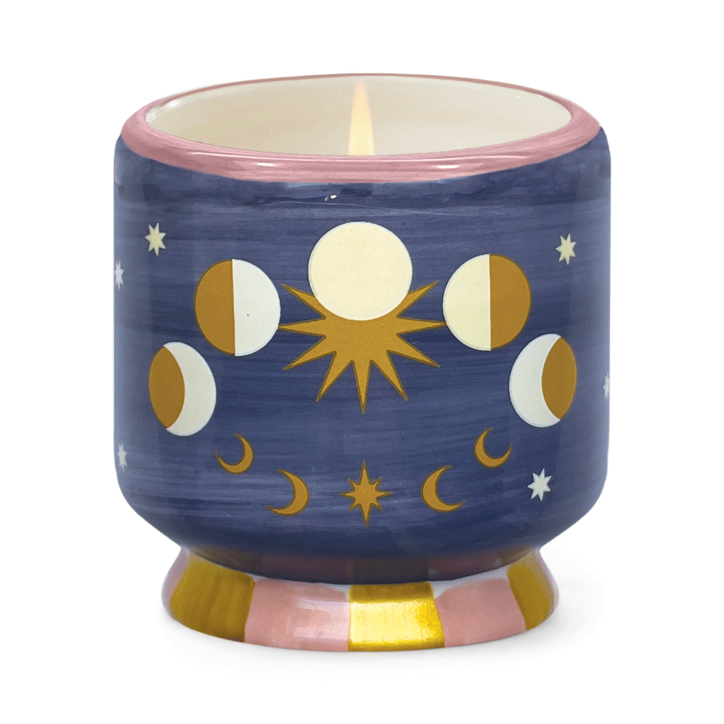 A Dopo Moon Phases Ceramic Candle - Jasmine & Rose 226g