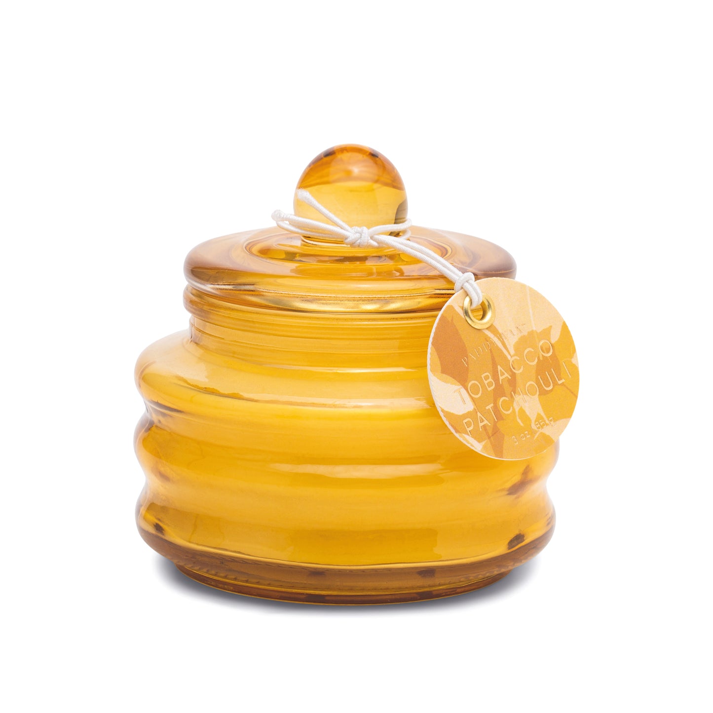 Beam Candle Ochre Glass Tobacco Patchouli 85g