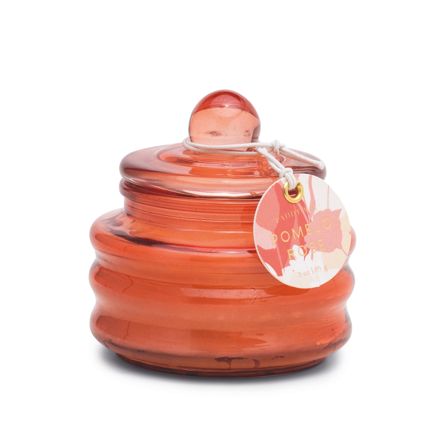 Beam Candle Red Glass Pomelo Rose 85g