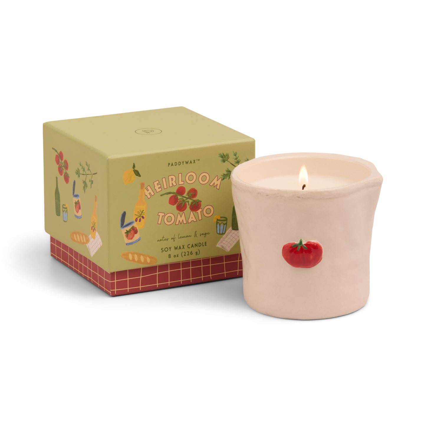 Bistro Ceramic Candle - Heirloom Tomato 226g