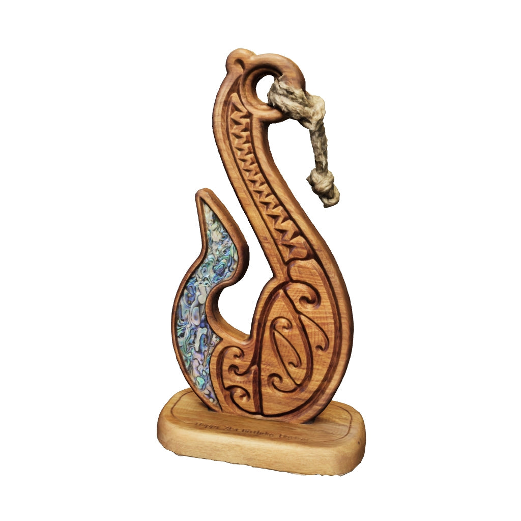 3D View of Hei Matau Maori Fish Hook