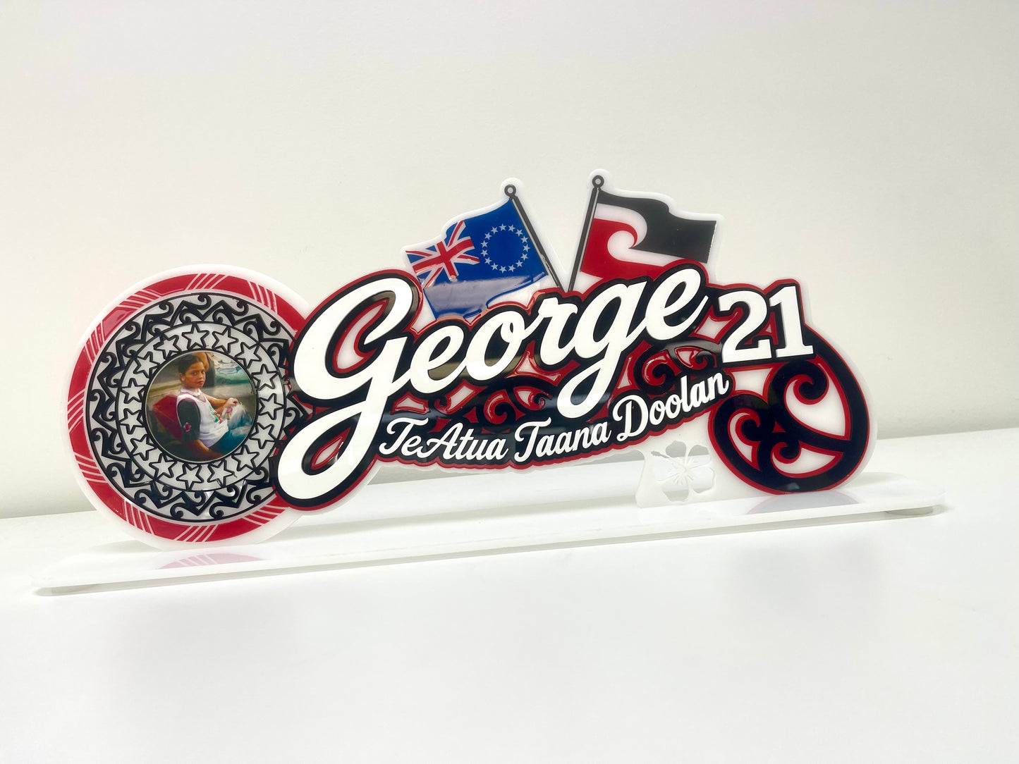 Personalised Birthday Key with Stand