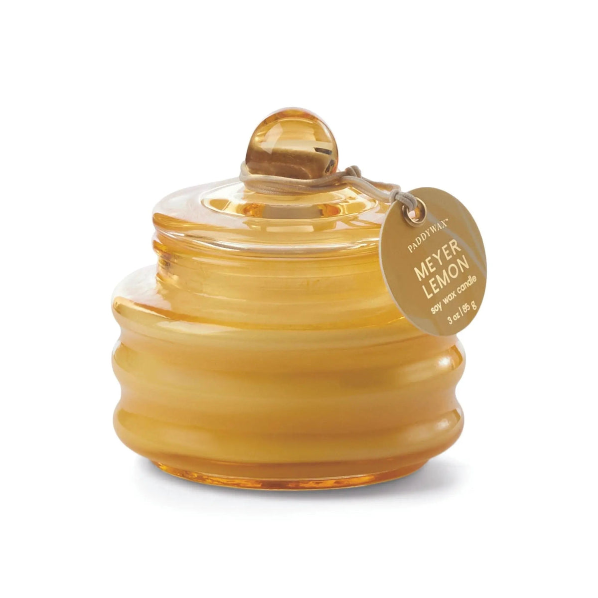 Beam Candle Yellow Glass Meyer Lemon 85g