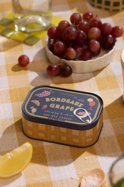 Bistro Tin Candle - Bordeaux Grape 127g
