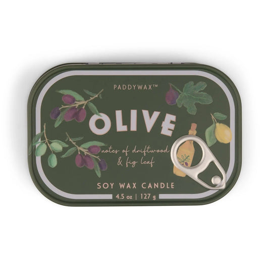 Bistro Tin Candle - Fig + Olive 127g