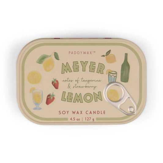 Bistro Tin Candle - Meyer Lemon 127g