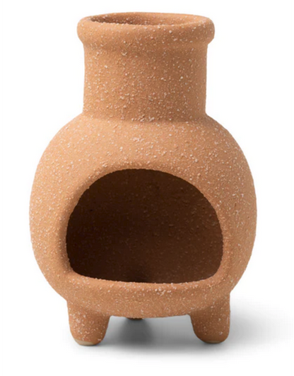 Ceramic Chimnea Incense Holder w 20 cones - Palo Santo & Sage