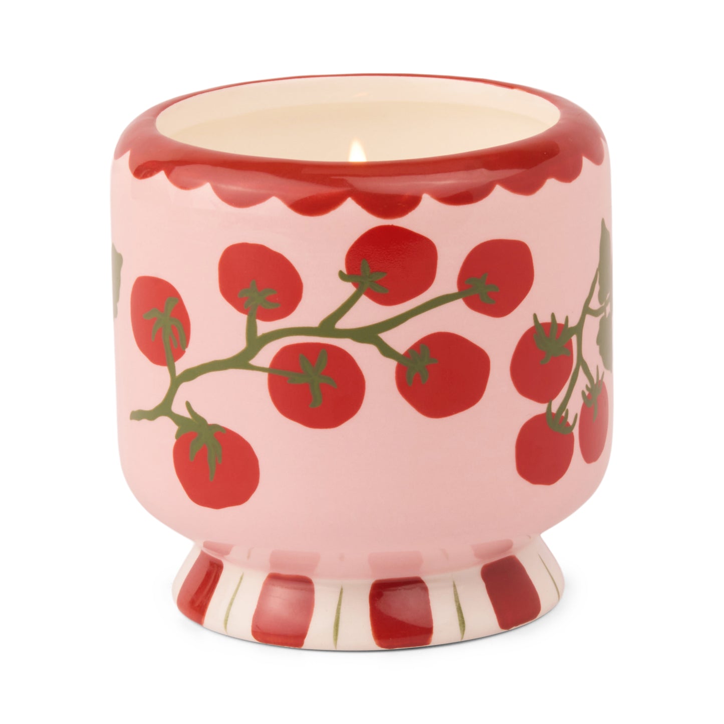 A Dopo Tomato Vine Ceramic Candle - Heirloom Tomato 226g