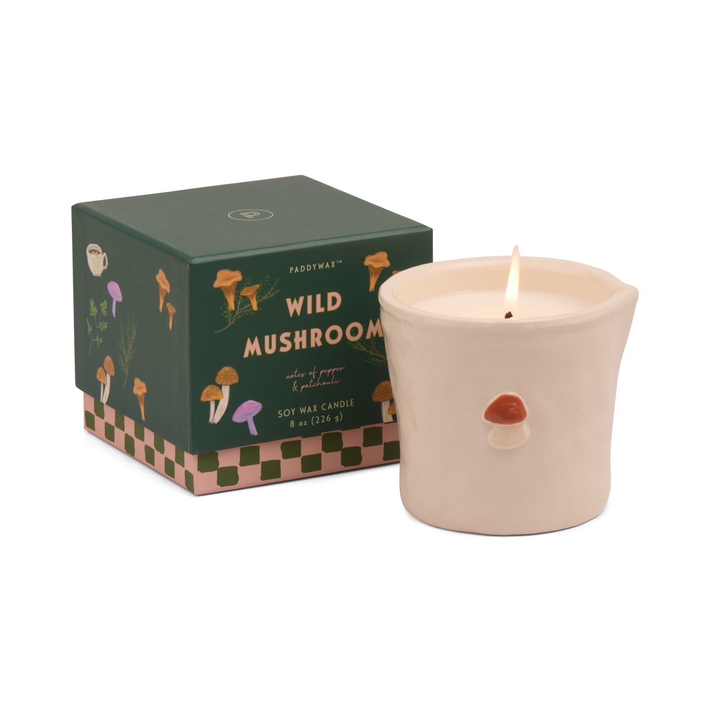 Bistro Ceramic Candle - Wild Mushroom 226g