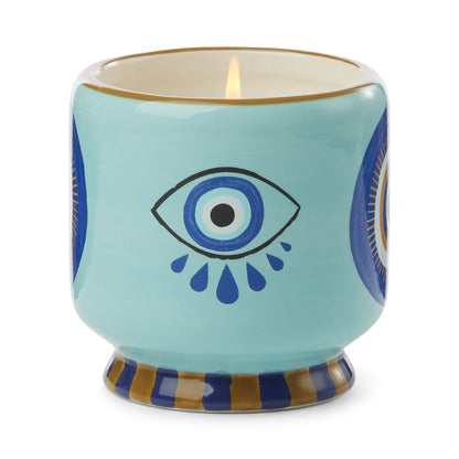 A Dopo Eye Ceramic Candle - Incense & Smoke 226g