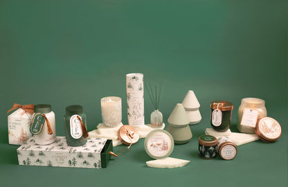 Cypress & Fir Copper Tin Candle White 85g