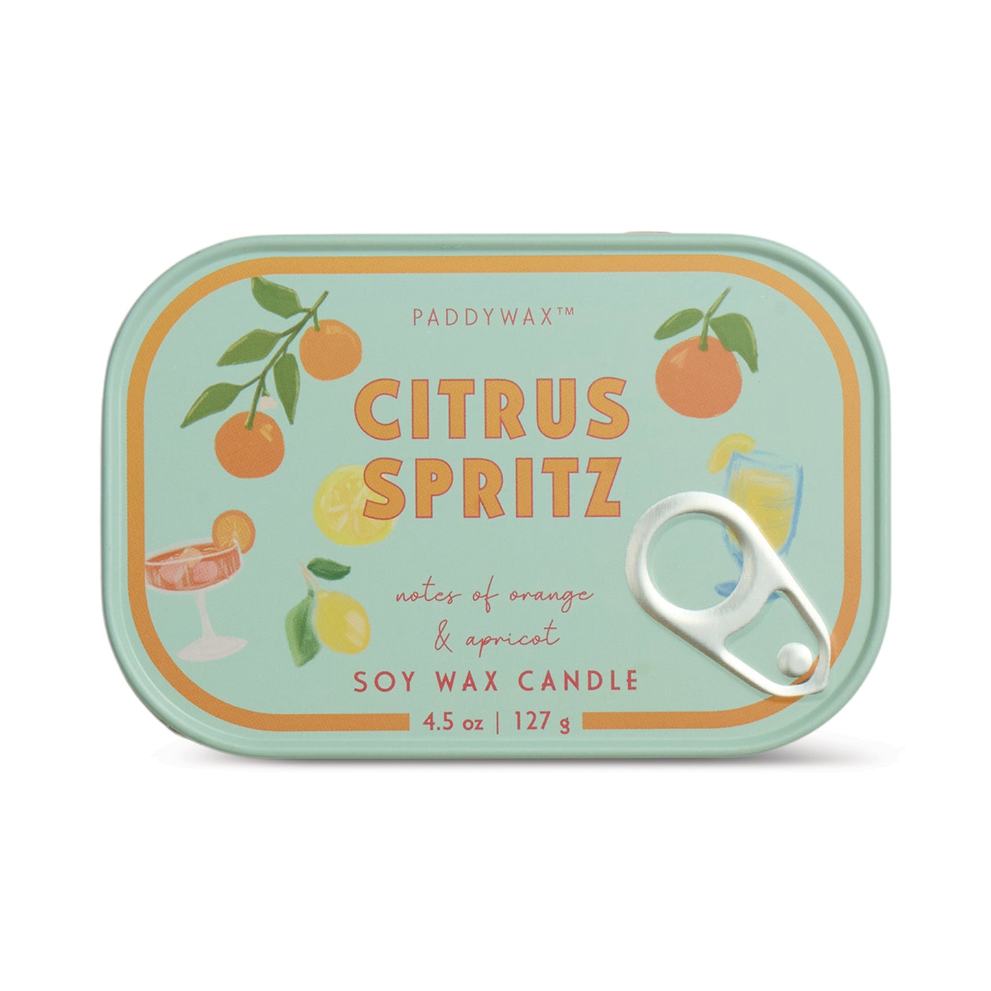 Bistro Tin Candle - Orange Citrus Spritz 127g