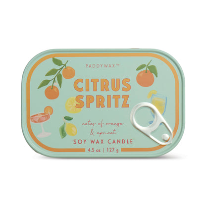 Bistro Tin Candle - Orange Citrus Spritz 127g