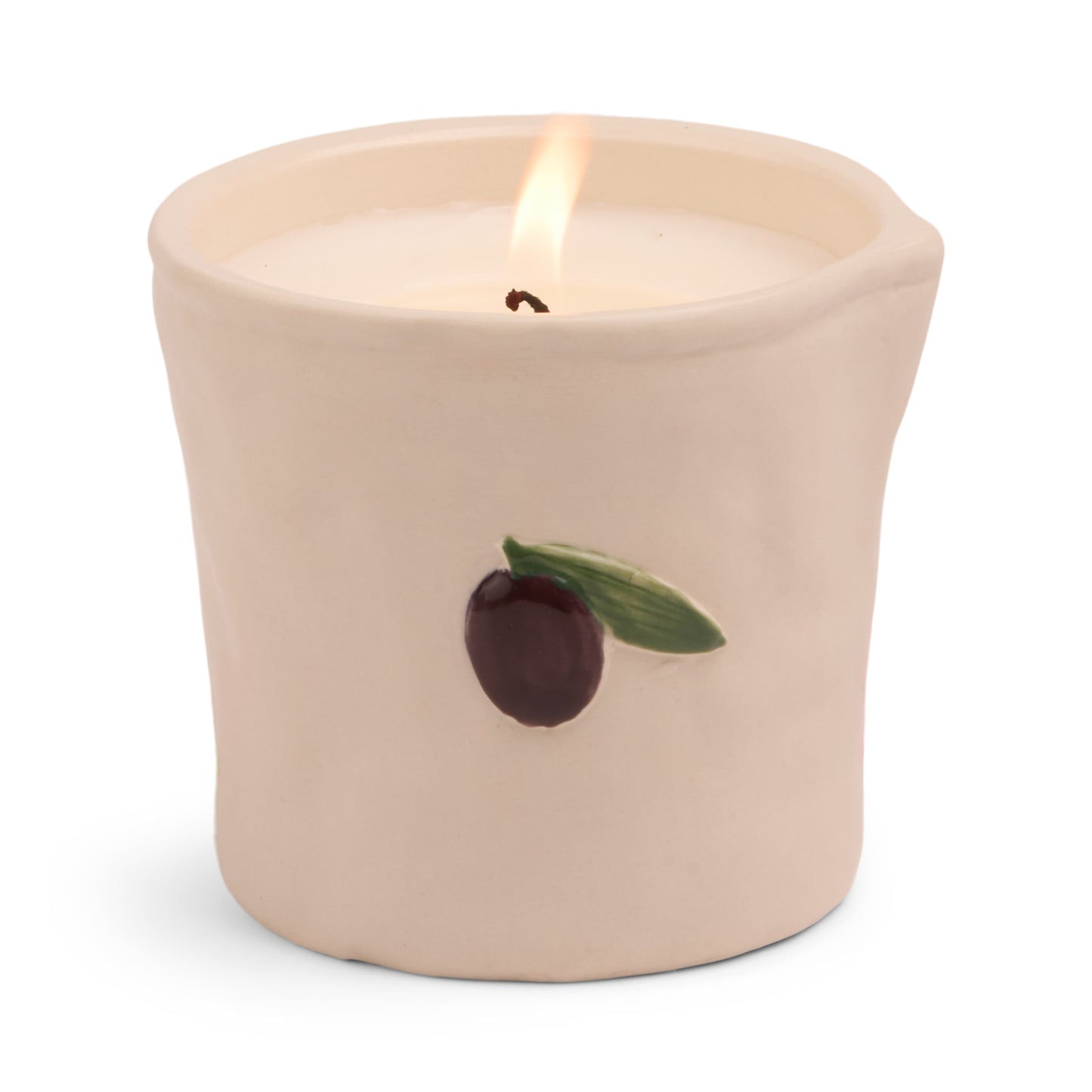 Bistro Ceramic Candle - Fig + Olive 226g