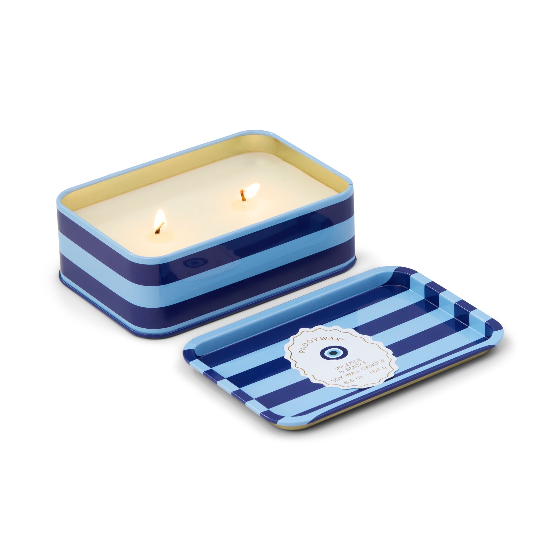 A Dopo Eye Tin Candle - Incense & Smoke 184g