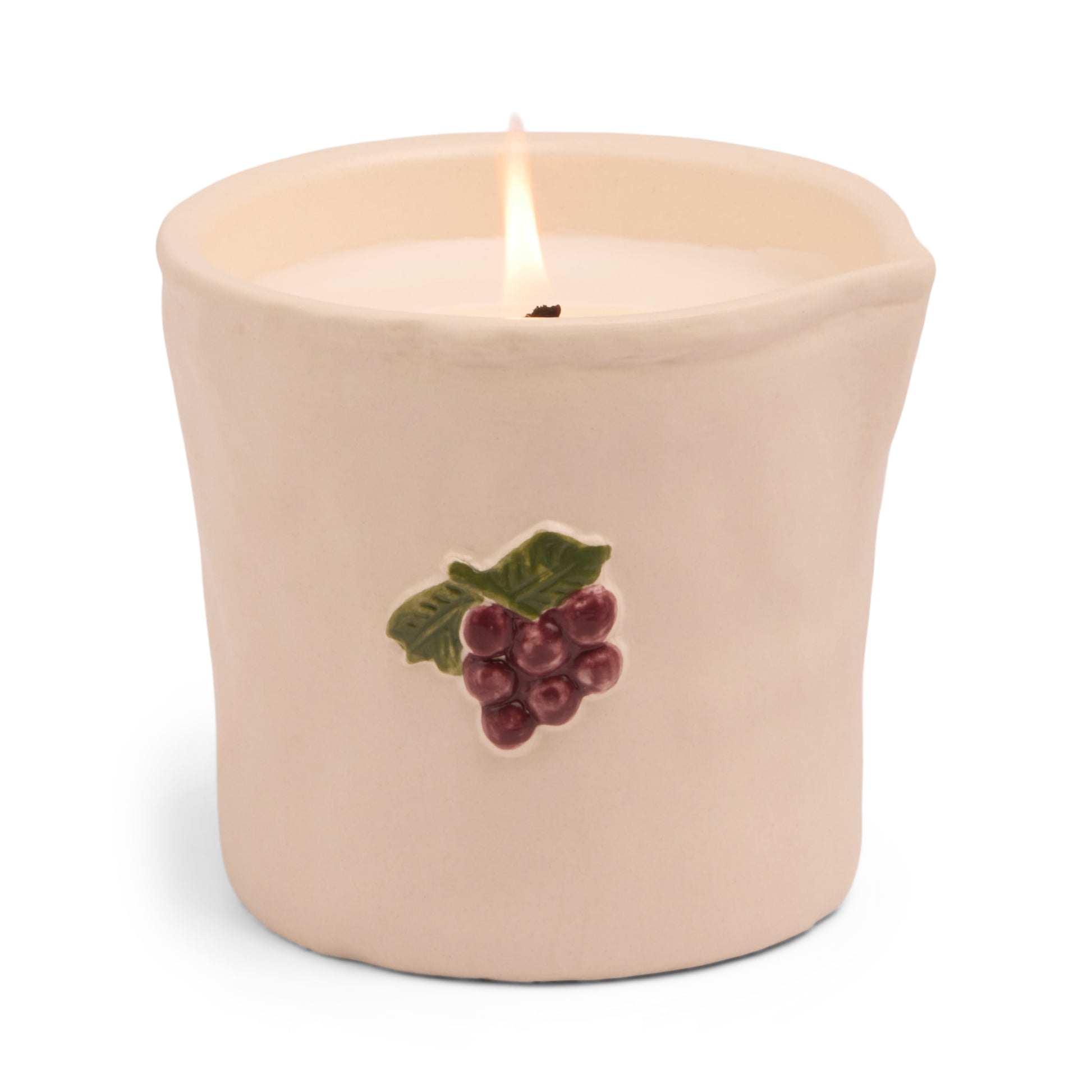 Bistro Ceramic Candle - Bordeaux Grape 226g