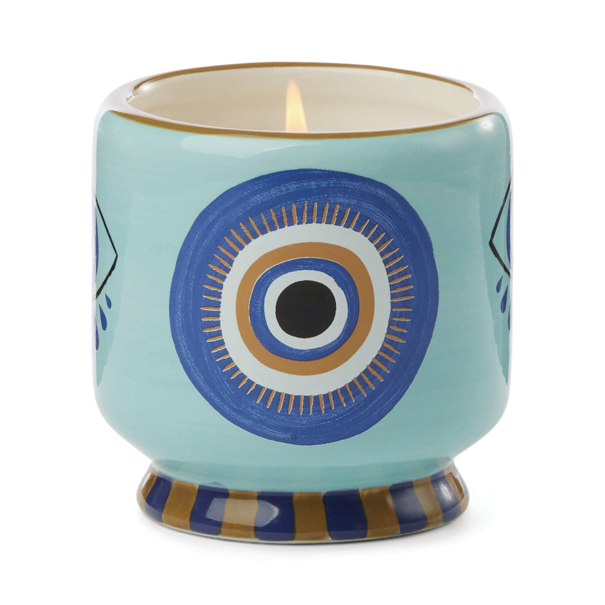 A Dopo Eye Ceramic Candle - Incense & Smoke 226g