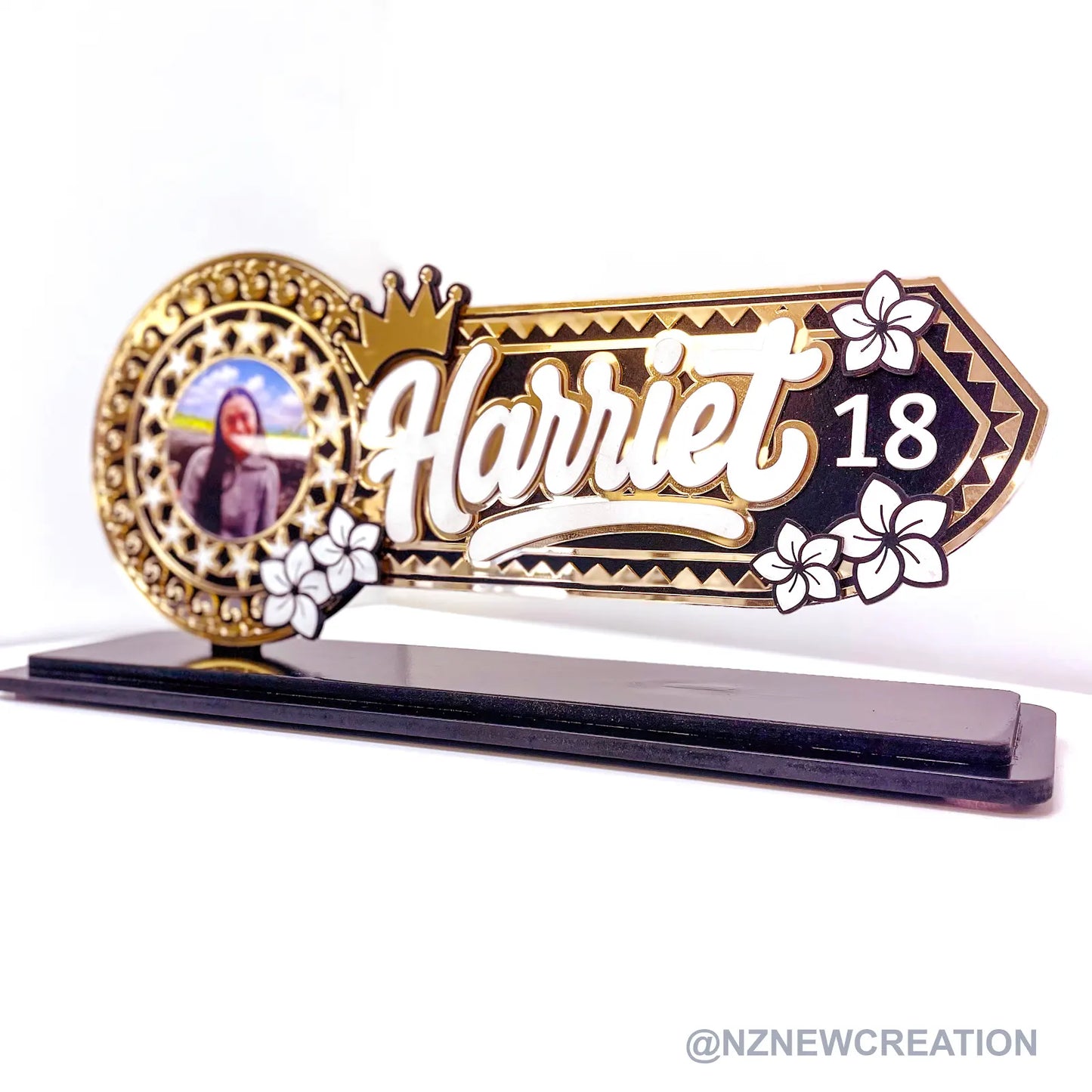 Personalised Birthday Key with Stand