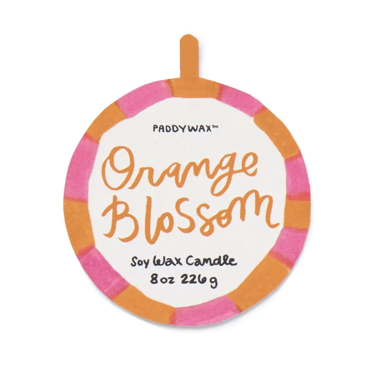 Paddywax A Dopo Sun Orange Blossom illustrated dust cover