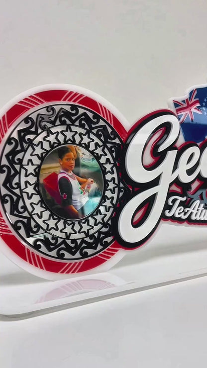 Personalised Birthday Key with Stand